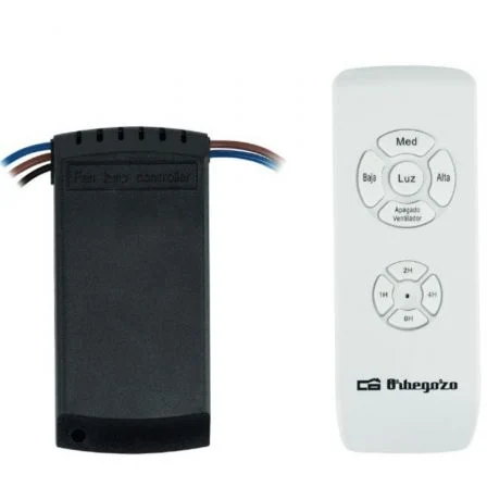 Orbegozo Kit RCM 9000 con Mando a Distancia y Receptor para Ventilador de Techo Orbegozo Kit RCM 9000 con Mando a Distancia y Receptor para Ventilador de Techo